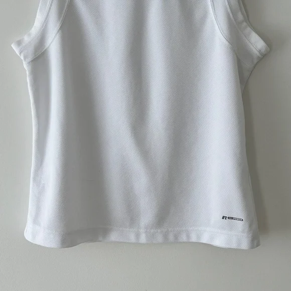 Russell Athletic White Dri-Power Tank Top - Picture 3 of 16